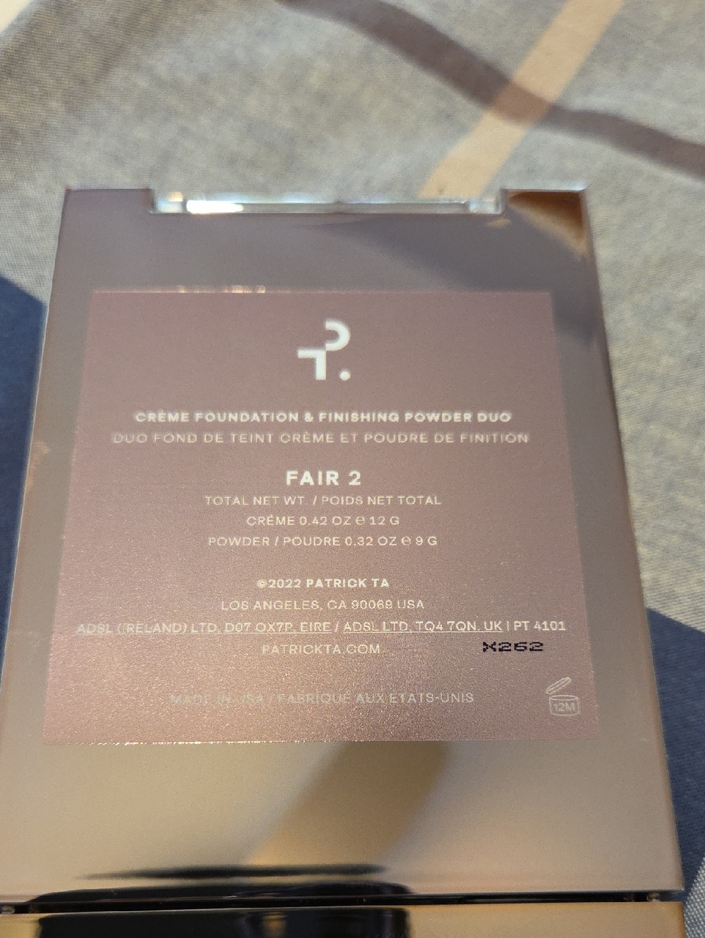 Patrick Ta Major Skin Creme Foundation & Finishing Powder Duo In Fair 2 - Picture 6 of 6